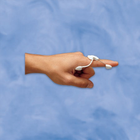 Deroyal Finger Splint  Medium Pull-On Left Or Right Hand White - 501B