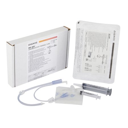 MIC-Key - Gastrostomy Feeding Tube Kit 14 Fr. 2.0 cm Tube Silicone Sterile - 0120-14-2.0