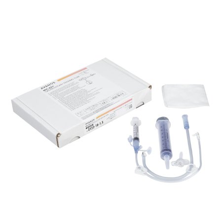 MIC-Key - Gastrostomy Feeding Tube Kit 18 Fr. 1.5 cm Tube Silicone Sterile - 0120-18-1.5