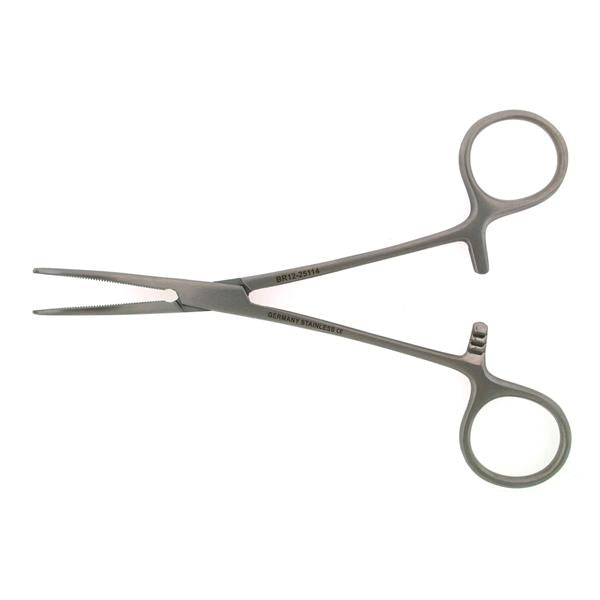 Hermann Medizentechnik Forcep Crile 5-1/2" Curved Stainless Steel Ea - BR12-25114
