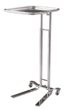 Pedigo Products Pedigo Mayo Instrument Stand 50 lbs. Tray U-Shaped Base 36 - 62 Inch 16.25 X 21.25 Inch - P-1066-SS