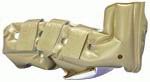 EHOB Foot WAFFLE Air Cushion Heel Protector Boot Large Beige - 305FW