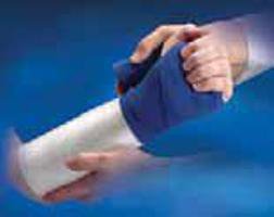 OCL 15 Layer - Padded Splint Roll 5 Inch X 20 Foot Flannel / Foam / Plaster White - SR515