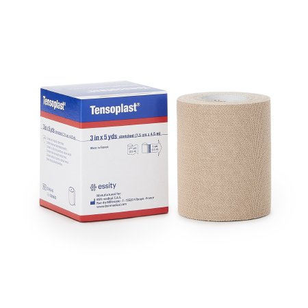 Tensoplast - Elastic Adhesive Bandage 3 Inch X 5 Yard Medium Compression No Closure Tan NonSterile - 02600002