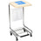 McKesson - Hamper Stand Soiled Linen Rectangular Opening 30 to 33 gal. Capacity Foot Pedal Self-Closing Lid - 03-159100
