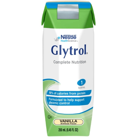 Nestle Healthcare Nutrition Tube Feeding Formula Glytrol 8.45 Oz. Carton Ready To Use Vanilla Flavor Adult - 798716162753