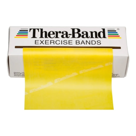TheraBand - Exercise Resistance Band Yellow 6 Inch X 6 Yard Light Resistance - 20020
