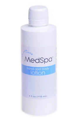 MedSpa - Hand and Body Moisturizer 4 oz. Bottle Fresh Scent Lotion - Medline - MSC095004