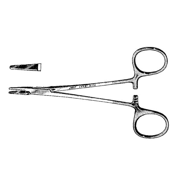 Integra Miltex Inc Needle Holder Halsey Carb-Bite 5-1/4" Smooth Ea - 121-120