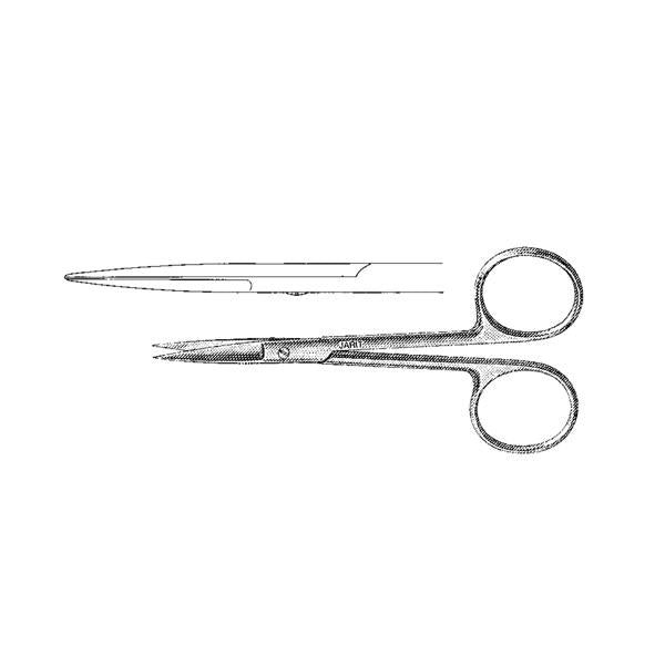 Integra Miltex Inc Scissors Iris 4" Straight Stainless Steel Ea - 360-090
