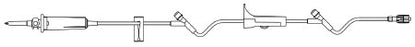 BBraun - Primary IV Administration Set 15 Drops / mL Drip Rate 106 Inch Tubing 2 Ports - V1423