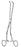 Miltex Miltex Uterine Tenaculum Forceps Kahn 9-1/2 Inch OR Grade Stainless Steel (German) NonSterile Ratchet Lock Finger Ring Handle Angled Pointed Tip - 30-970