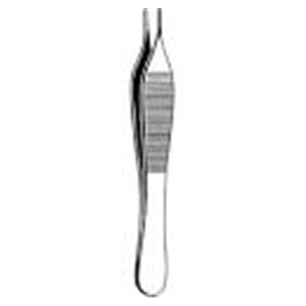 Medical Action Industries Forcep Tissue Adson 4-3/4" Serrated Stainless Steel Disposable 20/Bx - 56305
