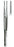 Miltex - Dressing Forceps Potts-Smith 12 Inch Length OR Grade German Stainless Steel NonSterile NonLocking Thumb Handle Straight Serrated Tip - 6-159