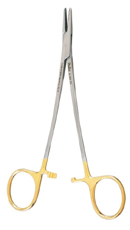 Miltex Needle Holder 6 Inch Serrated Jaws Finger Ring Handle - 8-44TC