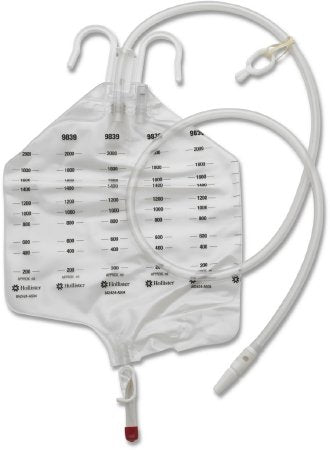 Hollister Urinary Drain Bag Anti-Reflux Valve 2000 mL Vinyl - 9839