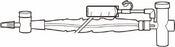 Avanos Medical Sales LLC Trach Care Wet Pak Closed Suction System T-Piece 14 Fr. Thumb Valve - 22012356