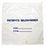 Donovan Industries Patient Belongings Bag 20 X 20 Inch Polyethylene Drawstring Closure White - DSPB01