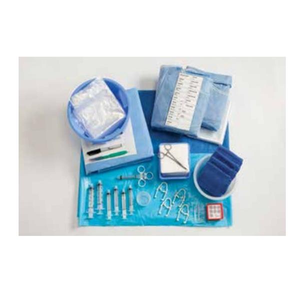 Cardinal Health Kit Angiography Catheterization With Needle/Syringe/Drape Lf 4/Case - SPP99CAANA