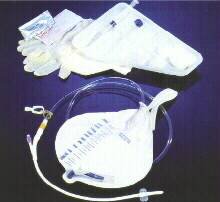 Cardinal Dover Indwelling Catheter Kit Closed System / Foley 16 Fr. Latex - 407716-