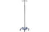 Pedigo Products IV Stand 6-Hook 6 Legs with 3 Inch Heavy-Duty Caster, 23 Inch Base Diameter - P-1080-6