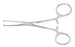 Miltex Miltex Tissue Forceps Baby Allis 5 Inch OR Grade Stainless Steel (German) NonSterile Ratchet Lock Finger Ring Handle Straight Extra Delicate Jaws w/4 X 5 Teeth - 16-3