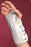 Scott Specialties Wrist Splint Cock-Up Canvas Left Hand Beige / White Medium - 3957 WHI MDL