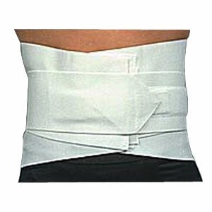 Scott Specialties - Back Support Medium Hook and Loop Closure 34 to 36 Inch Hip Circumference 10 Inch Back Height Adult - 3888 WHI MD