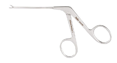 Miltex - Strut Forceps House 2-3/4 Inch Length OR Grade German Stainless Steel NonSterile NonLocking Finger Ring Handle Straight Smooth Tip - 19-2138