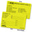 Tabbies Medical Information Cards Practice Marketing/Giveaways, "Clear" - 2-1/8" H x 3-3/8" W" D, 4 packs per Box