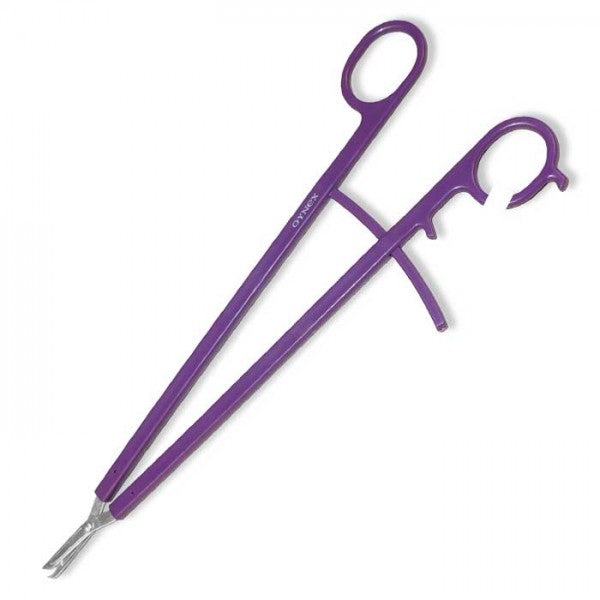 Gynex Gynex IUD String Scissors Floor Grade Metal / Plastic Sterile Finger Ring Handle - 29-065