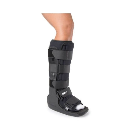 Ossur Formfit - Walker Boot Ossur FormFit Large D-Ring / Hook and Loop Strap Closure Male 10-1/2 to 12-1/2 / Female 11-1/2 to 13-1/2 Left or Right Foot - W0800BLK