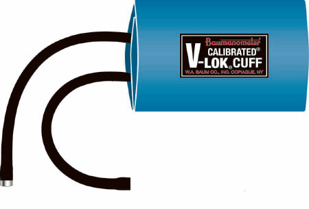 Calibrated V-Lok - Blood Pressure Cuff Adult Thigh X - Large Cuff 46 - 66 cm Polyester Cuff - 1884