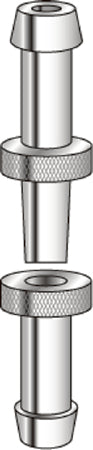 W.A. Baum Tubing Connector Set Male, Female 2921 and 2922 Stethescope - 2920