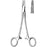 Merit - Needle Holder 6 Inch Length Straight Serrated Tip Finger Ring Handle - 97-847
