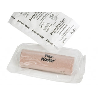 Flex-Master - Elastic Bandage 6 Inch X 5-1/2 Yard Standard Compression Clip Detached Closure Tan Sterile - 79-98728
