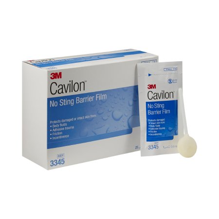 3M Cavilon No Sting - Skin Barrier Applicator 26 to 62% Strength Hexamethyldisiloxane / Isooctane / Acrylate Terpolymer / Polyphenylmethylsiloxane Individual Packet Sterile - 3345