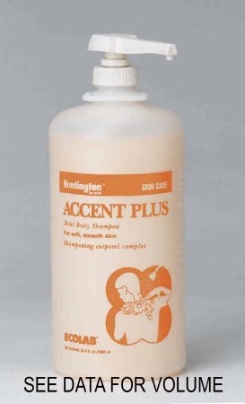 Accent Plus - Shampoo and Body Wash 4 oz. Pump Bottle Fresh Scent - 6021162