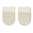Alimed Pad Orthopedic Hapad Heel 2.5" 7/16" Thick Adhesive Back White 3Pr/Package - 6387