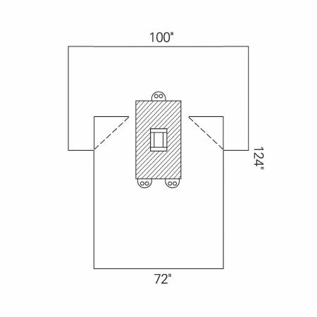 O&M Halyard - Abdominal Drape Laparotomy Drape 100 W X 72 W X 124 L Inch Sterile - 89228