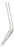 Miltex - Dressing Forceps Wilde 5-1/4 Inch Length OR Grade German Stainless Steel NonSterile NonLocking Cross Action Handle Angled Serrated Tips - 19-356