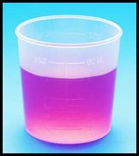 Cardinal Allegiance Graduated Medicine Cup 2 oz. Translucent Plastic Disposable - 12493-500