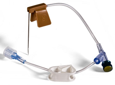 Bard Bard Huber Infusion Set 22 Gauge 1 Inch 8 Inch Tubing Injection Port - 2206222