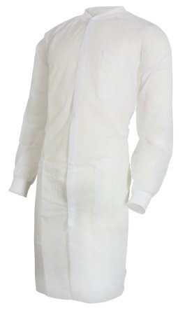 McKesson McKesson Lab Coat White Large / X-Large Long Sleeves Knee Length - 34381200