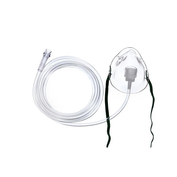 Hudson Respiratory Care Mask Oxygen Hudson Pediatric Vinyl Ea, 50 Ea/Ca - 1035
