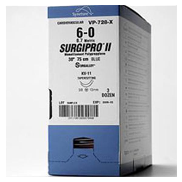 Medtronic MITG-Covidien Suture 4-0 Polypropylene P-13 Surgipro Ii Blue 18" Monofilament 36/Ca - SP5699