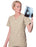Landau Uniforms - Scrub Shirt Medium Grape 4 Pockets Short Sleeve Unisex - 8219GRAPE