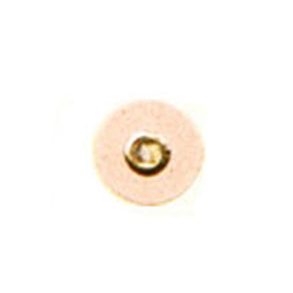 E C Moore Co Inc Disc Snap On/Sand 7/8" Brass Center/Paper 12X50/Ca - 4ECM78FS