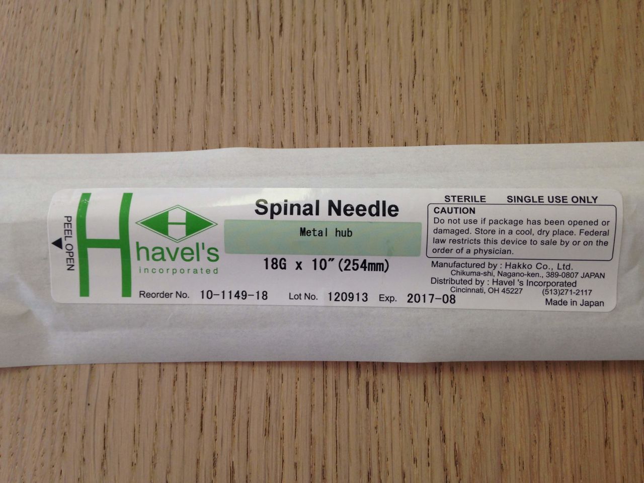 Spinal Needle