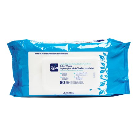 Nice'n Clean - Baby Wipe Soft Pack Aloe / Vitamin E / Chamomile Unscented 80 Count - M233XT
